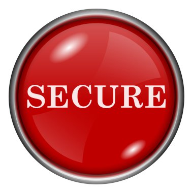 kırmızı yuvarlak parlak simge