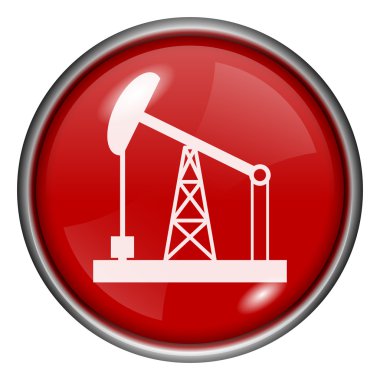 kırmızı yuvarlak parlak simge