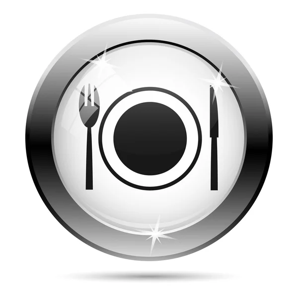 Black and white icon — Stock Photo, Image