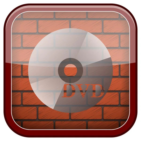 Bricks wall icon — Stock Photo, Image