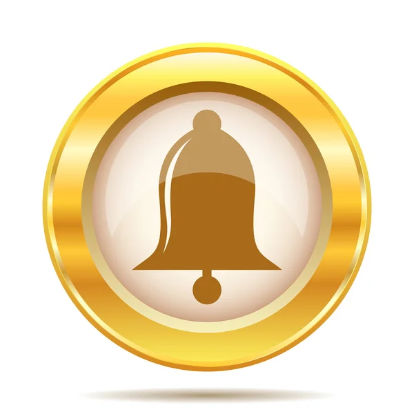 Golden shiny icon — Stock Photo, Image