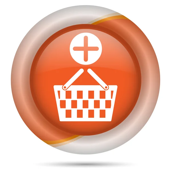 Pomarańczowe ikony z tworzyw sztucznych — Zdjęcie stockowe