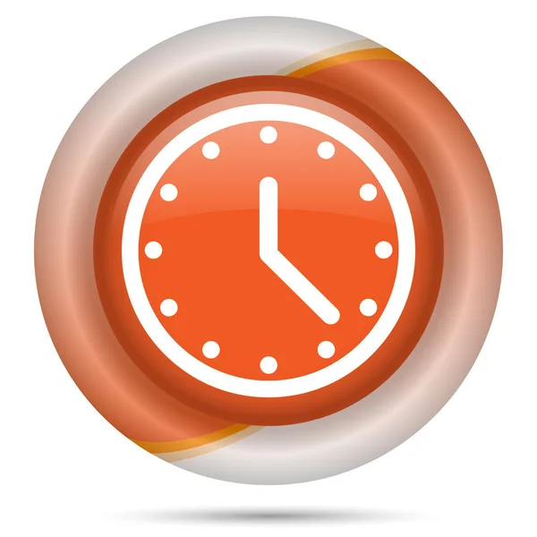 Orange plastic icon — Stock Photo, Image