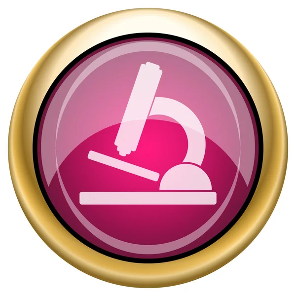 Magenta glanzende pictogram — Stockfoto