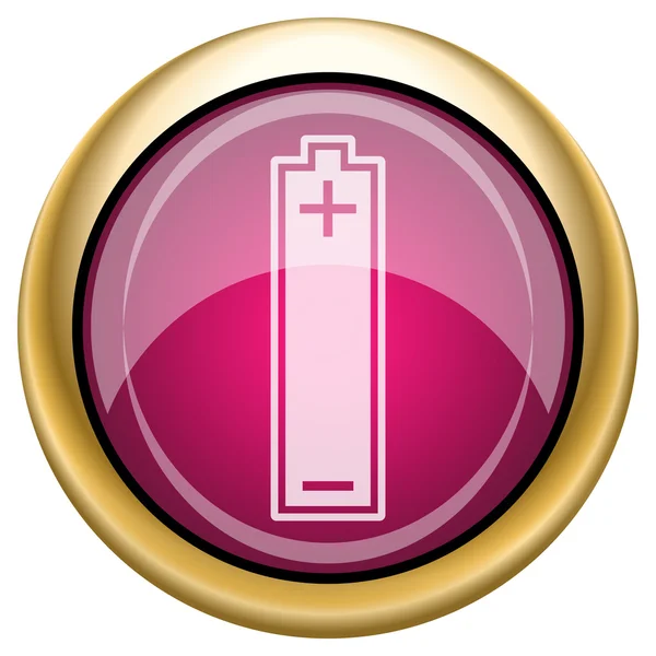 Magenta glossy icon — Stock Photo, Image