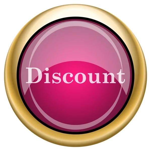 Magenta glossy icon — Stock Photo, Image