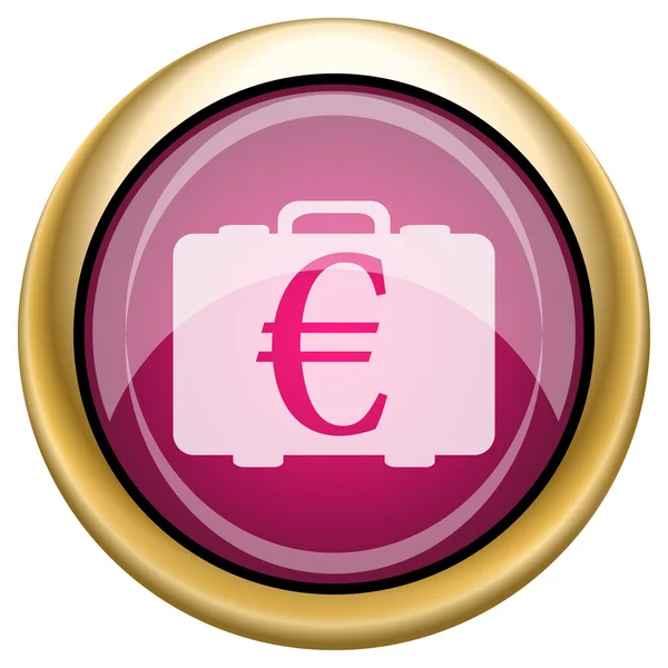 Magenta glossy icon — Stock Photo, Image