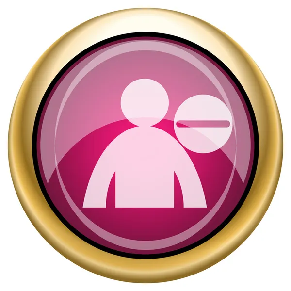 Icono brillante Magenta —  Fotos de Stock