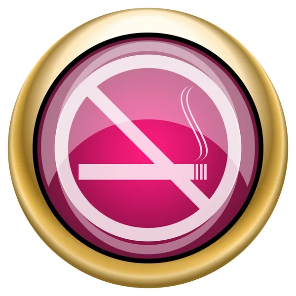 Magenta glanzende pictogram — Stockfoto