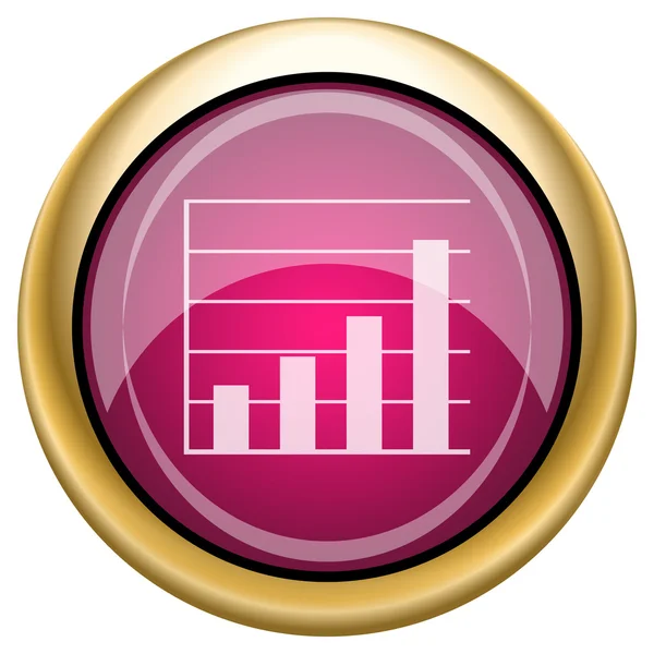 Icono brillante Magenta — Foto de Stock