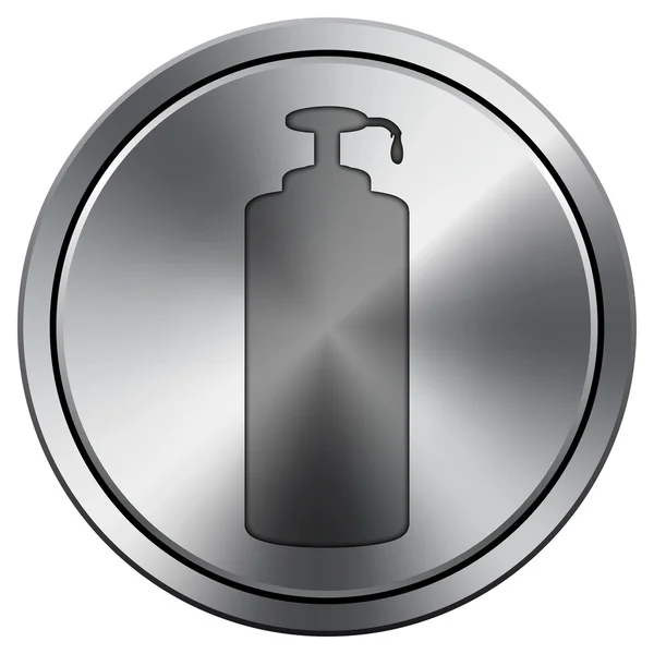 Shiny metallic icon — Stock Photo, Image