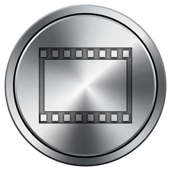 Glanzende metallic pictogram — Stockfoto