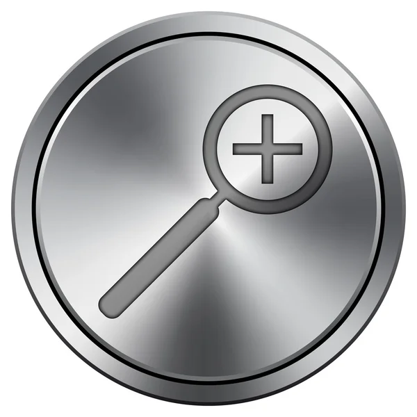 Shiny metallic icon — Stock Photo, Image