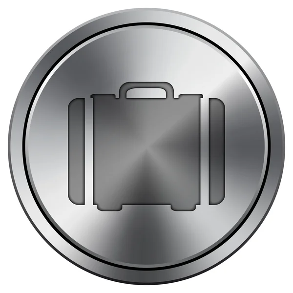 Shiny metallic icon — Stock Photo, Image