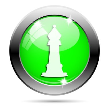 metalik yeşil parlak simge