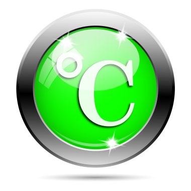 metalik yeşil parlak simge