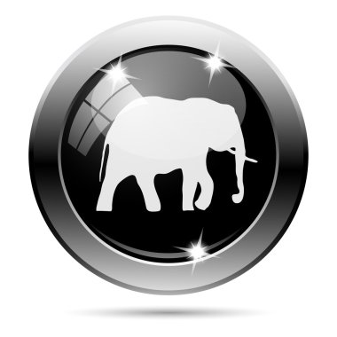 Metalik siyah parlak simgesi