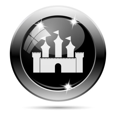 Metalik siyah parlak simgesi