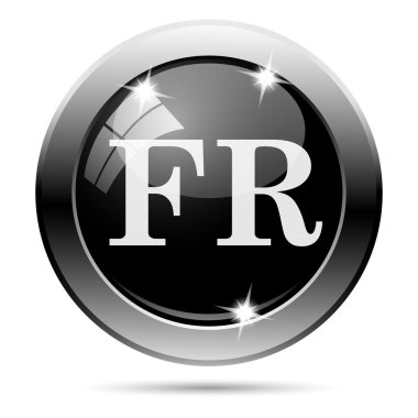 Metalik siyah parlak simgesi