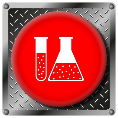 Kimya metalik Icon set