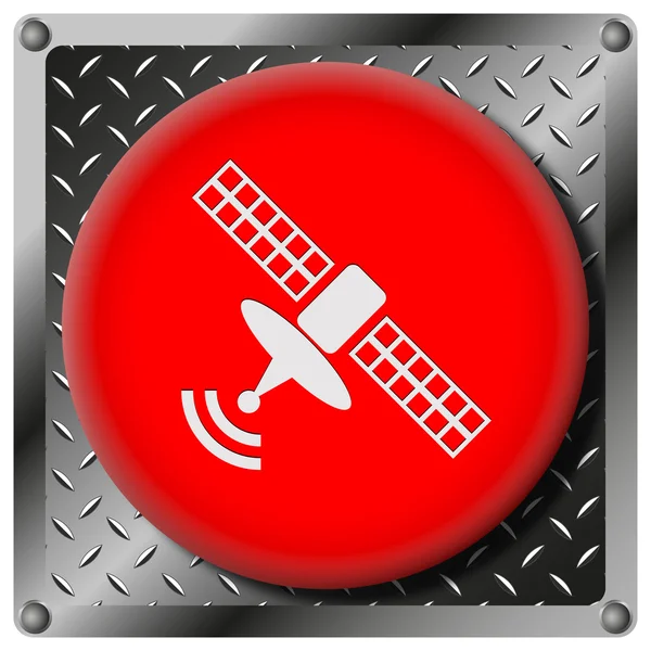 Antenna metallic icon — Stock Photo, Image