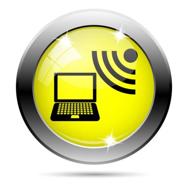 kablosuz dizüstü bilgisayar simgesi