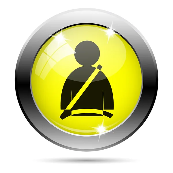 Safety belt icon — Stock Photo, Image