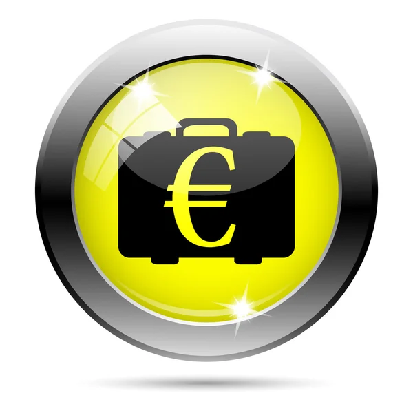 Euro-Taschensymbol — Stockfoto