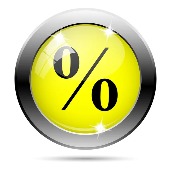 Percentage pictogram — Stockfoto