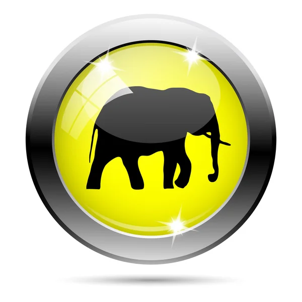 Elefante icono — Foto de Stock