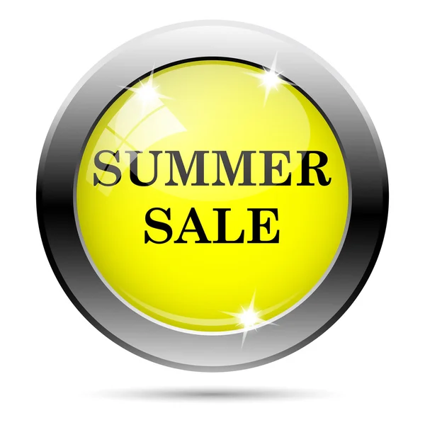 Summer sale icon — Zdjęcie stockowe