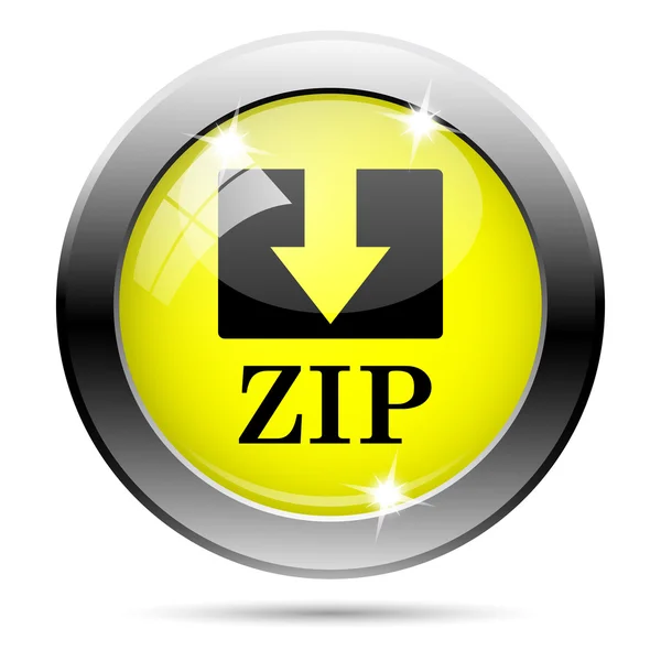 Zip download icon — Stock Photo, Image