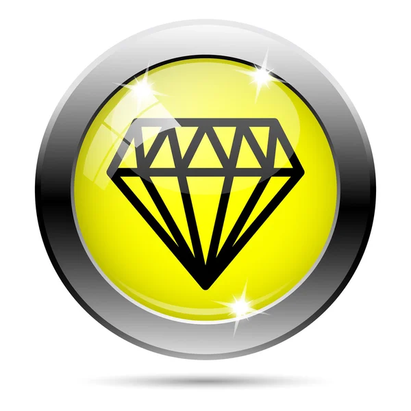 Diamond icon — Stock Photo, Image