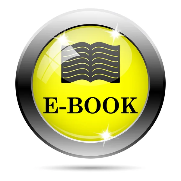 Ícone de e-book — Fotografia de Stock