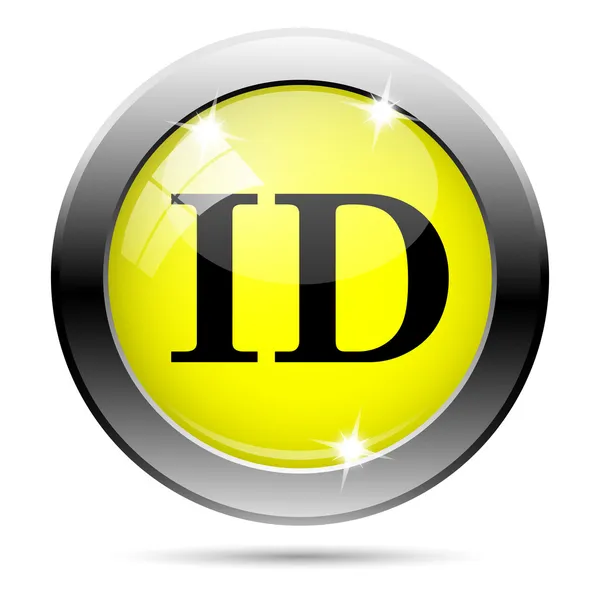 ID icon — Stock Photo, Image