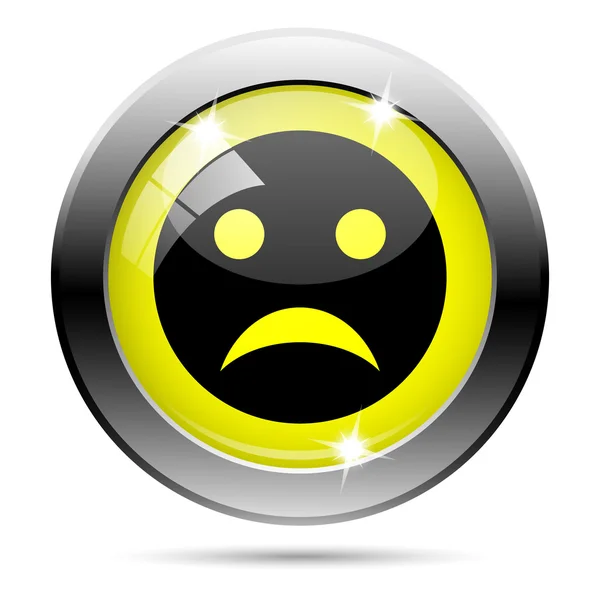 Trauriges Smiley-Symbol — Stockfoto