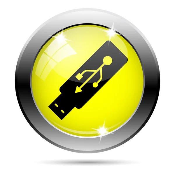 Usb flash drive icon — Stock Photo, Image