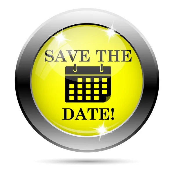 Save the date icon — Stock Photo, Image