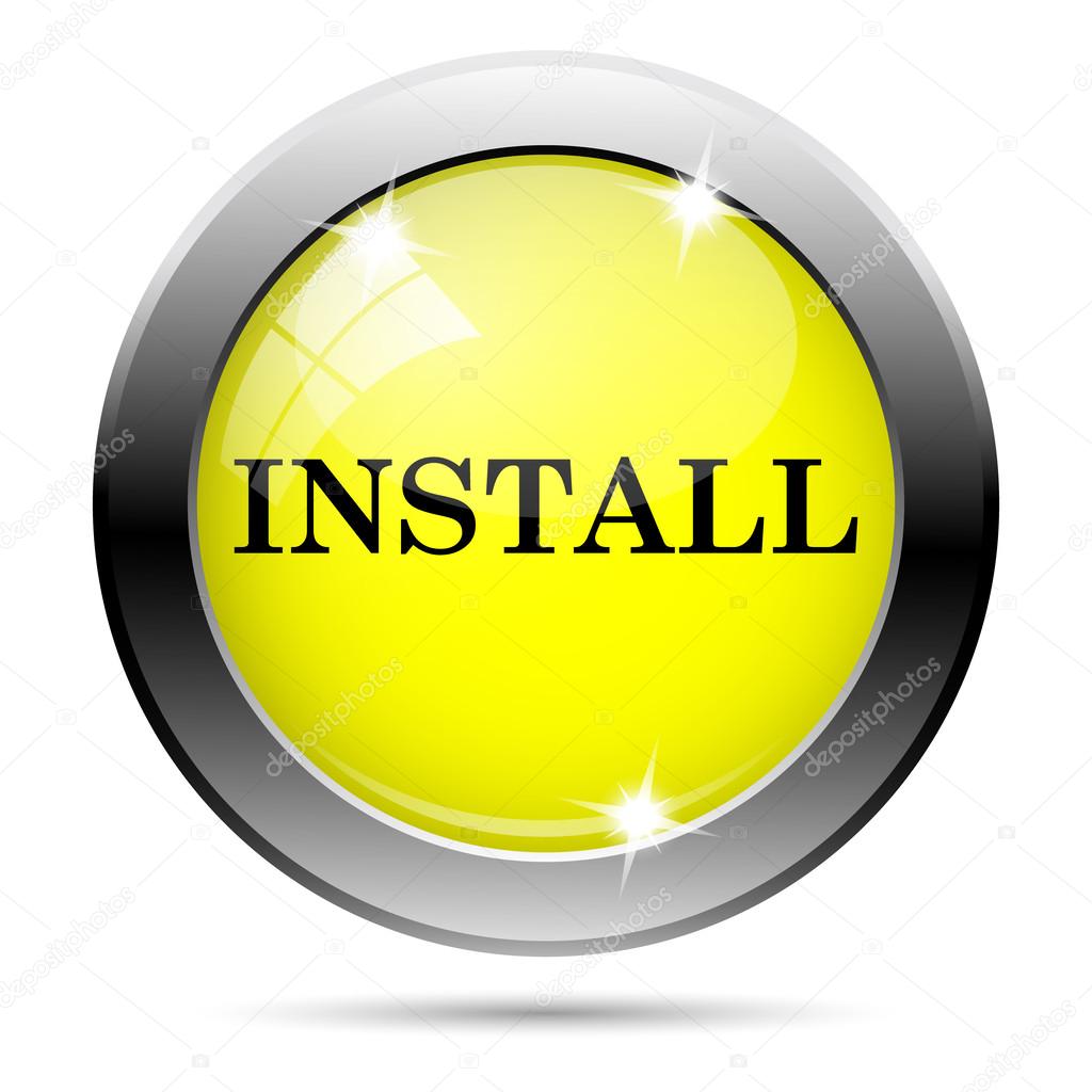 Install icon — Stock Photo © valentint #31683547