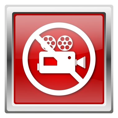 yasak video kamera simgesi