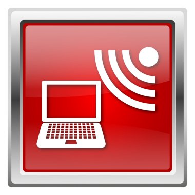 kablosuz dizüstü bilgisayar simgesi