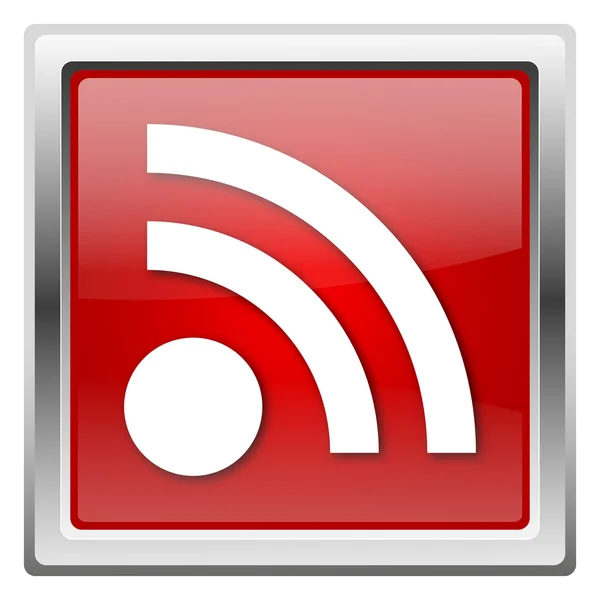 Signo de RSS icono — Foto de Stock