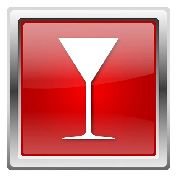 Icône en verre martini — Photo