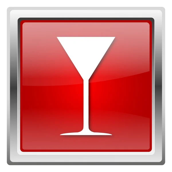 Martini glas icoon — Stockfoto