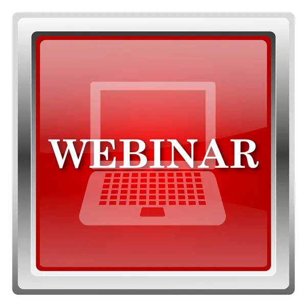 Icona del webinar — Foto Stock