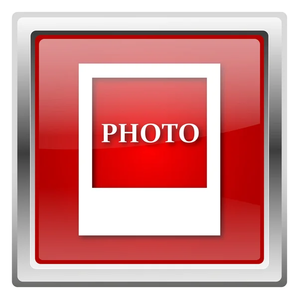 Photo icon — Stock Photo, Image