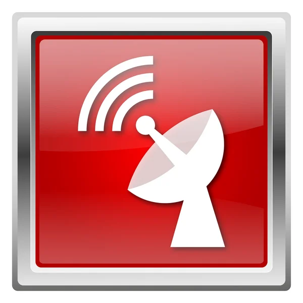 Wireless antenna icon — Stock Photo, Image