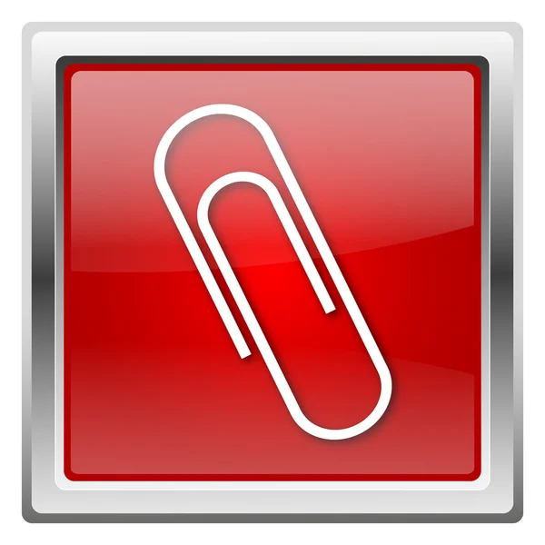 Paperclip icon — Stock Photo, Image