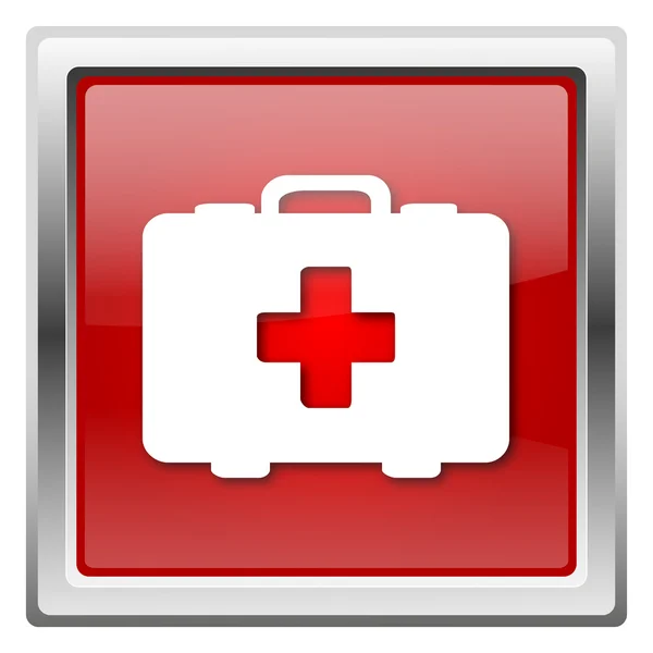 Medicinsk väska ikonen — Stockfoto