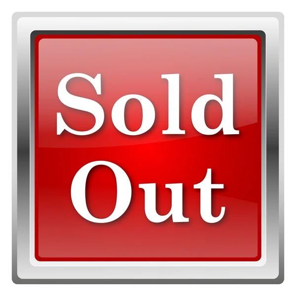 Sold out icon — Stock Photo, Image